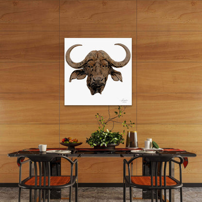 Cape Buffalo Fine Art Giclée Matte Poster