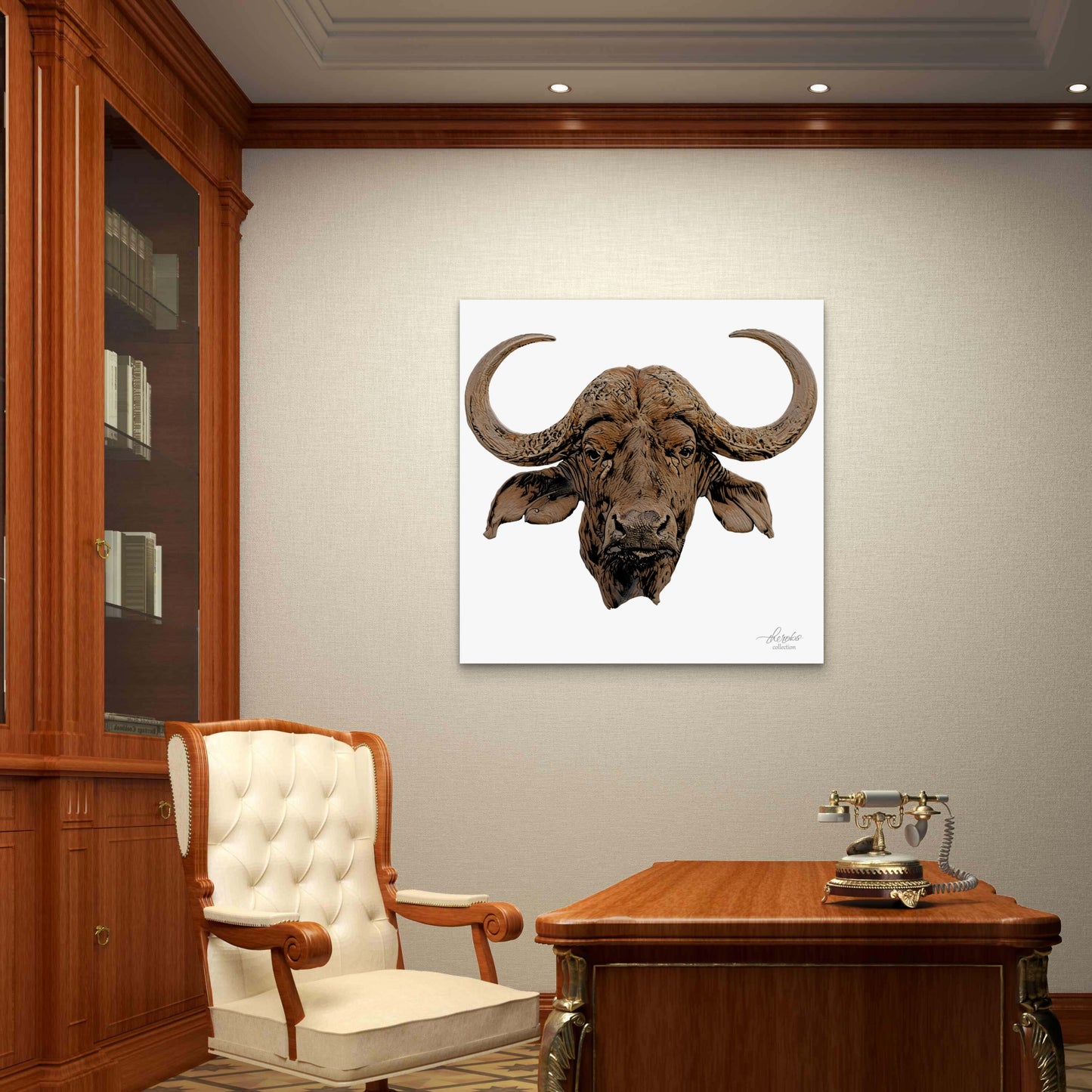 Cape Buffalo Fine Art Giclée Matte Poster