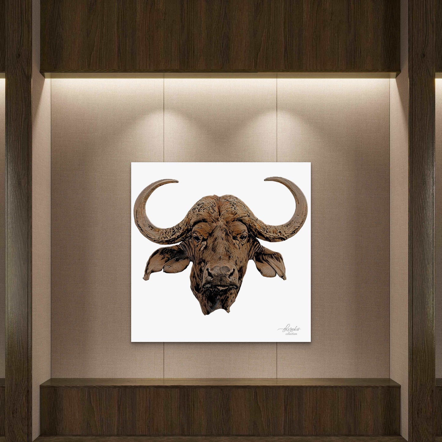 Cape Buffalo Fine Art Giclée Matte Poster