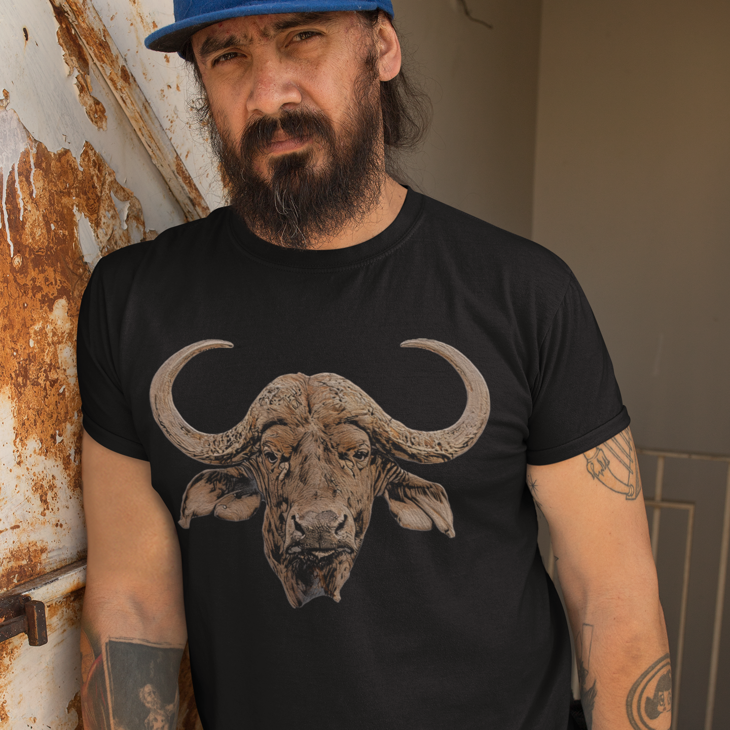 Cape Buffalo Unisex Cotton T-Shirt