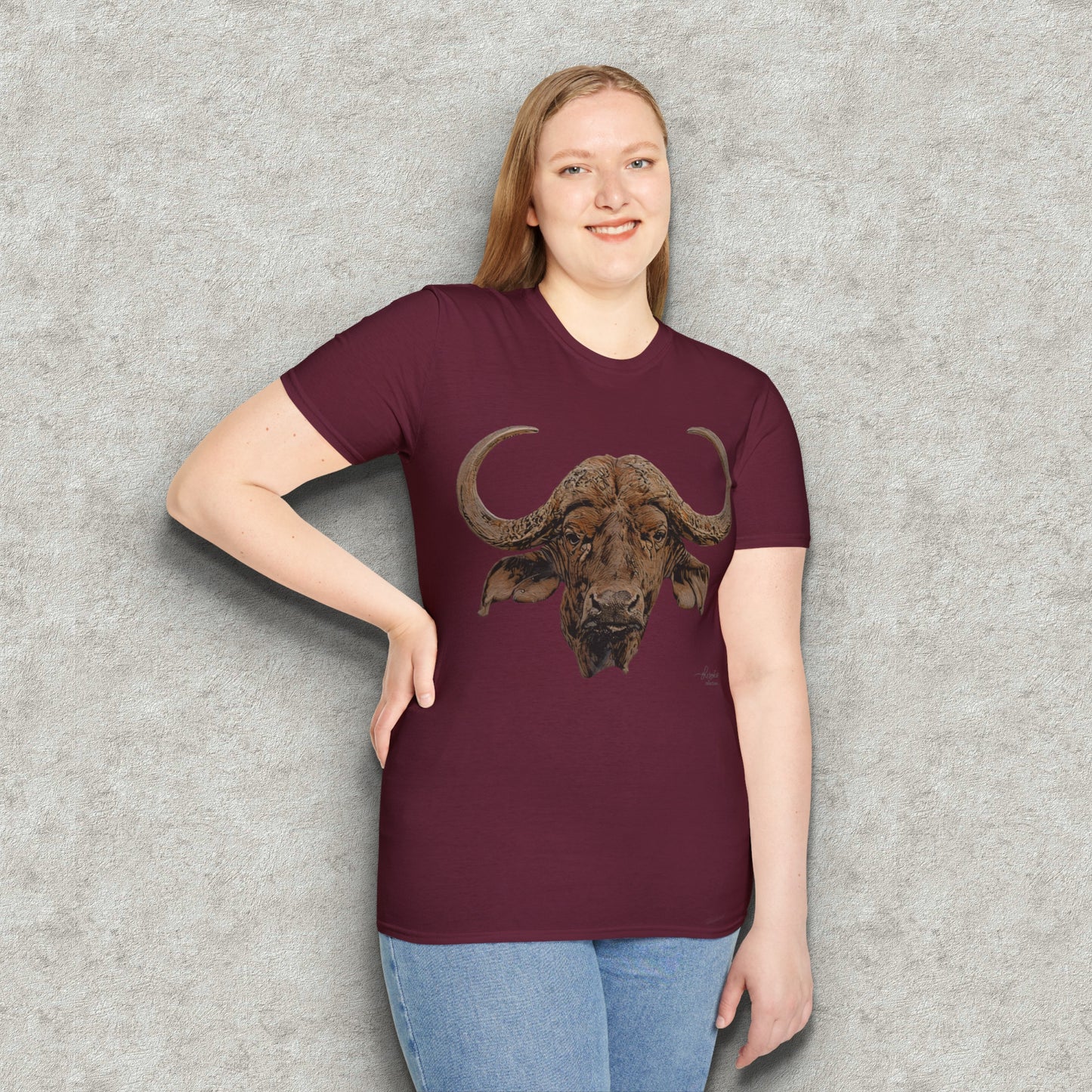 Cape Buffalo Unisex Cotton T-Shirt