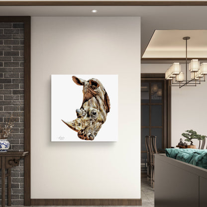 Rhino Fine Art Giclée Matte Poster