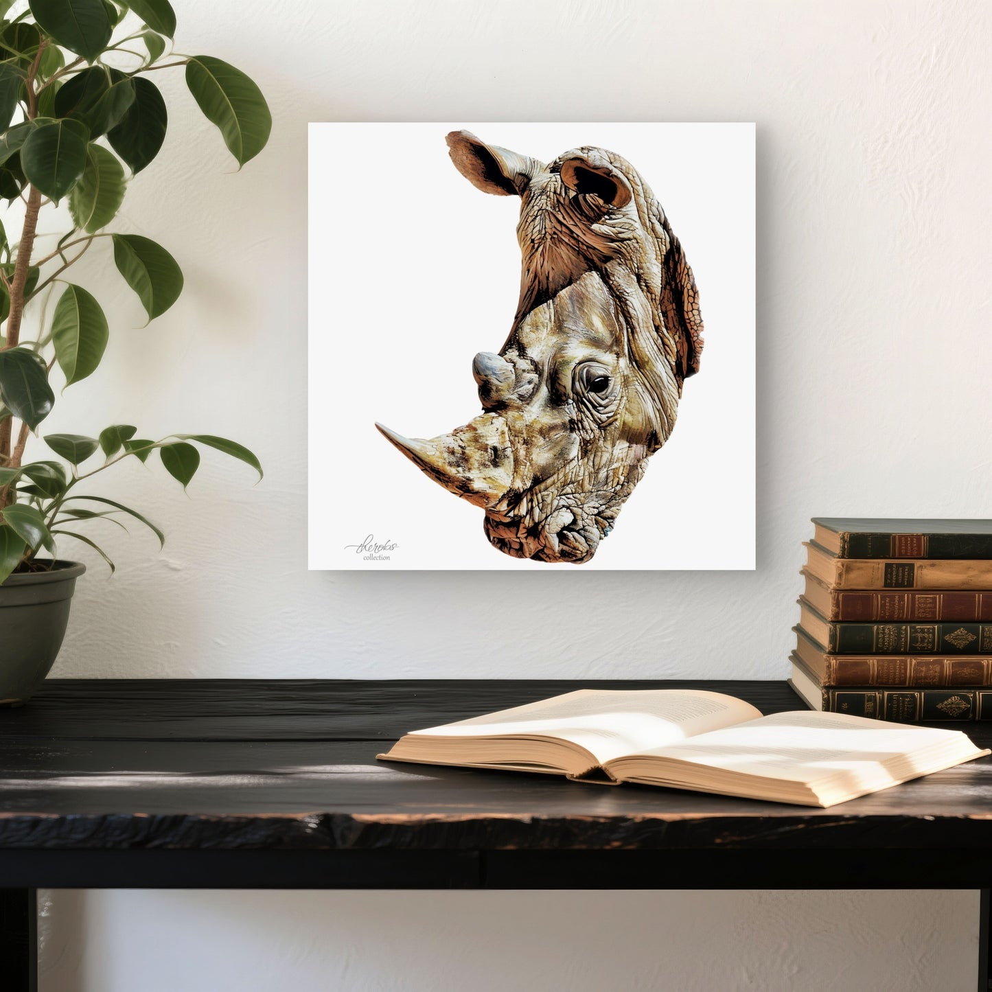Rhino Indoor & Outdoor HD Silk Poster