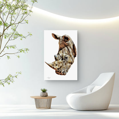 Rhino Indoor & Outdoor HD Silk Poster