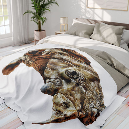 Rhino Cosy Arctic Fleece Blanket
