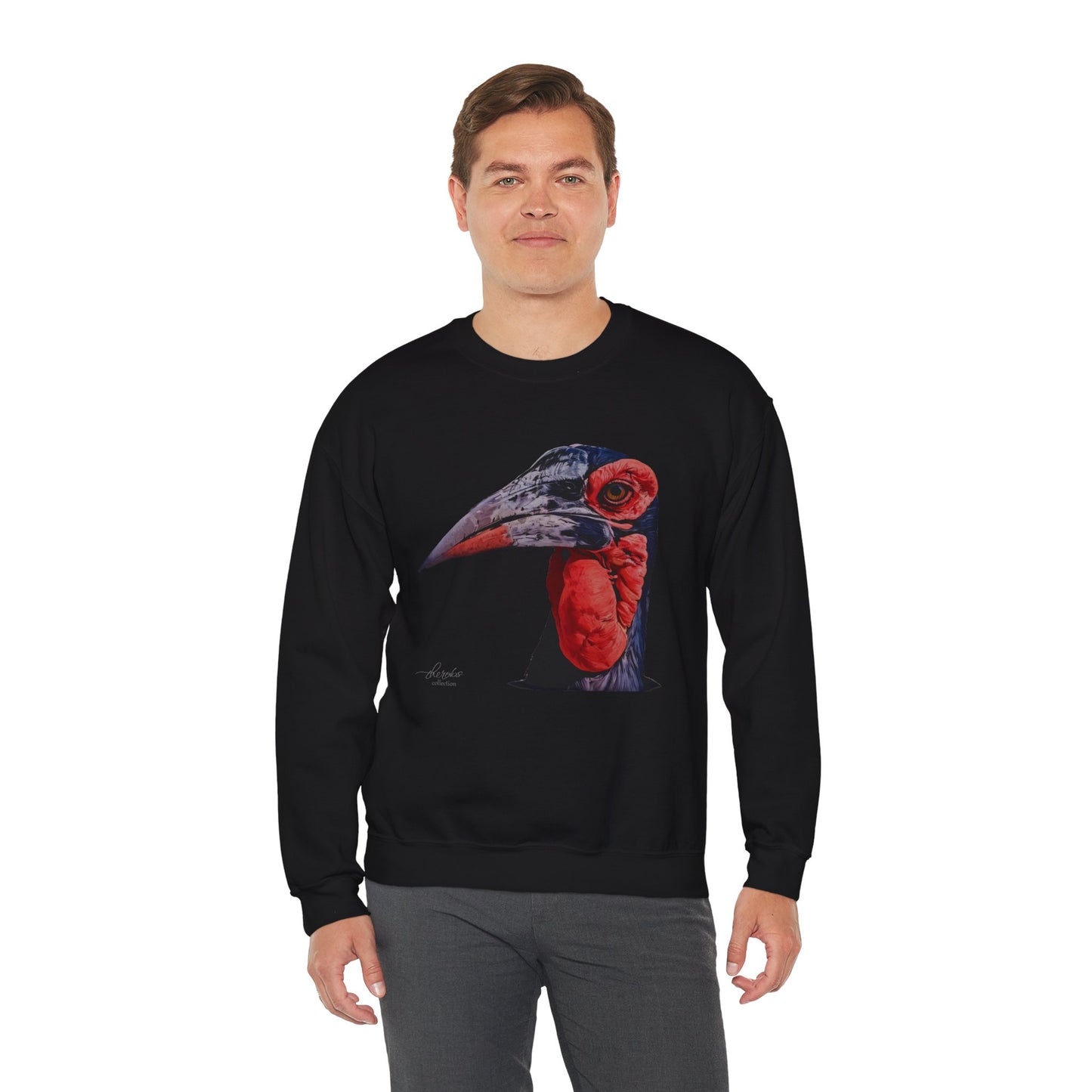 African Hornbill Heavy Unisex Sweatshirt