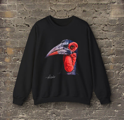 African Hornbill Heavy Unisex Sweatshirt