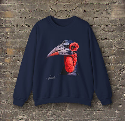 African Hornbill Heavy Unisex Sweatshirt