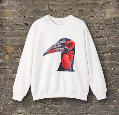 African Hornbill Heavy Unisex Sweatshirt