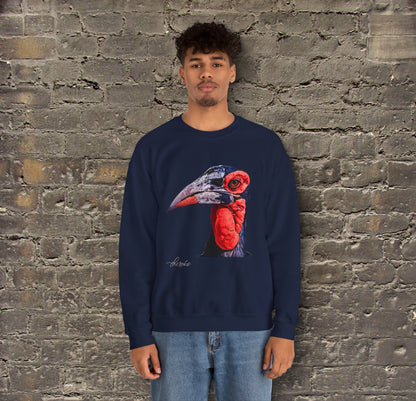 African Hornbill Heavy Unisex Sweatshirt