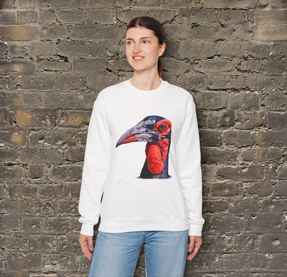 African Hornbill Heavy Unisex Sweatshirt