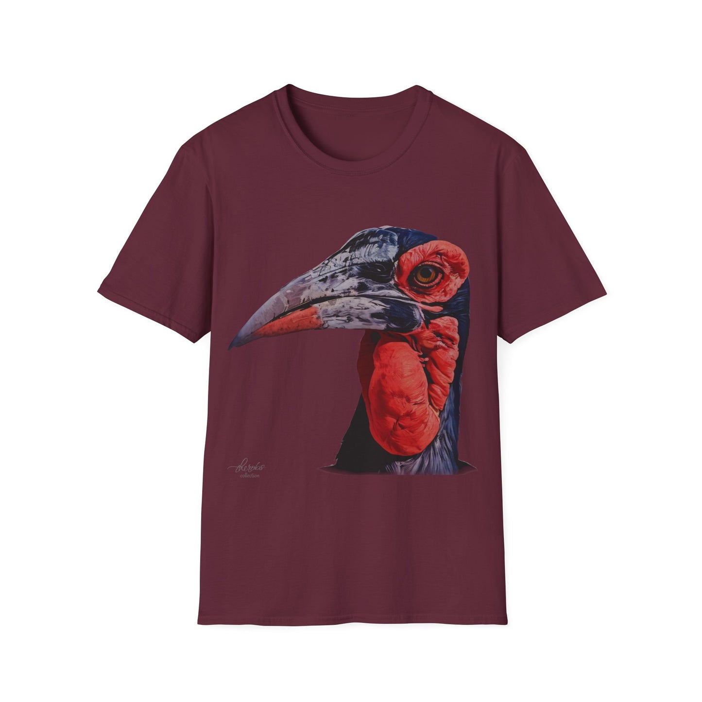 African Hornbill Unisex Cotton T-Shirt