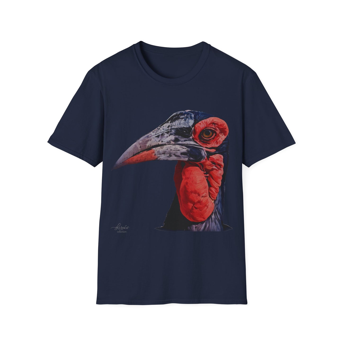 African Hornbill Unisex Cotton T-Shirt