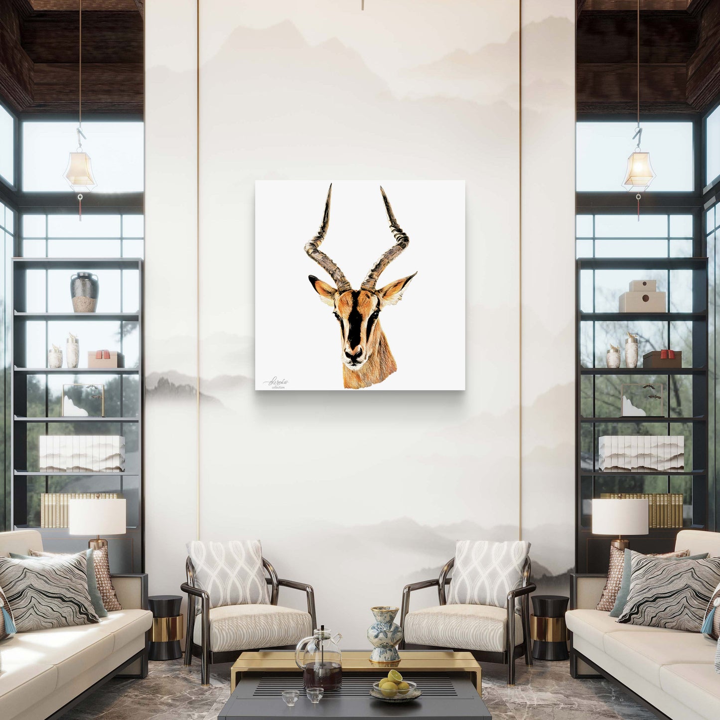 Impala Fine Art Giclée Matte Poster
