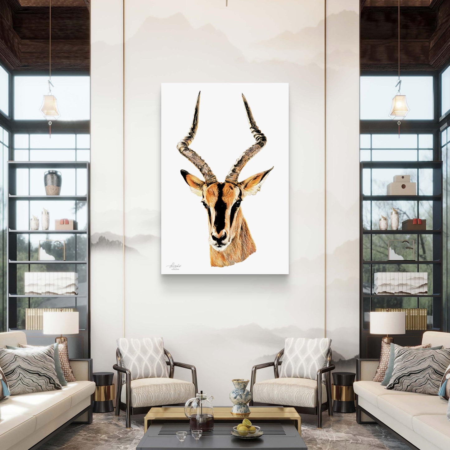 Impala Fine Art Giclée Matte Poster