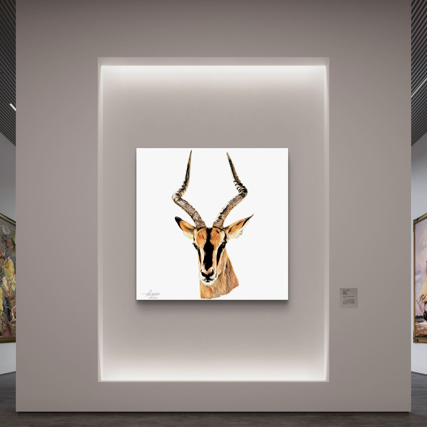 Impala Fine Art Giclée Matte Poster