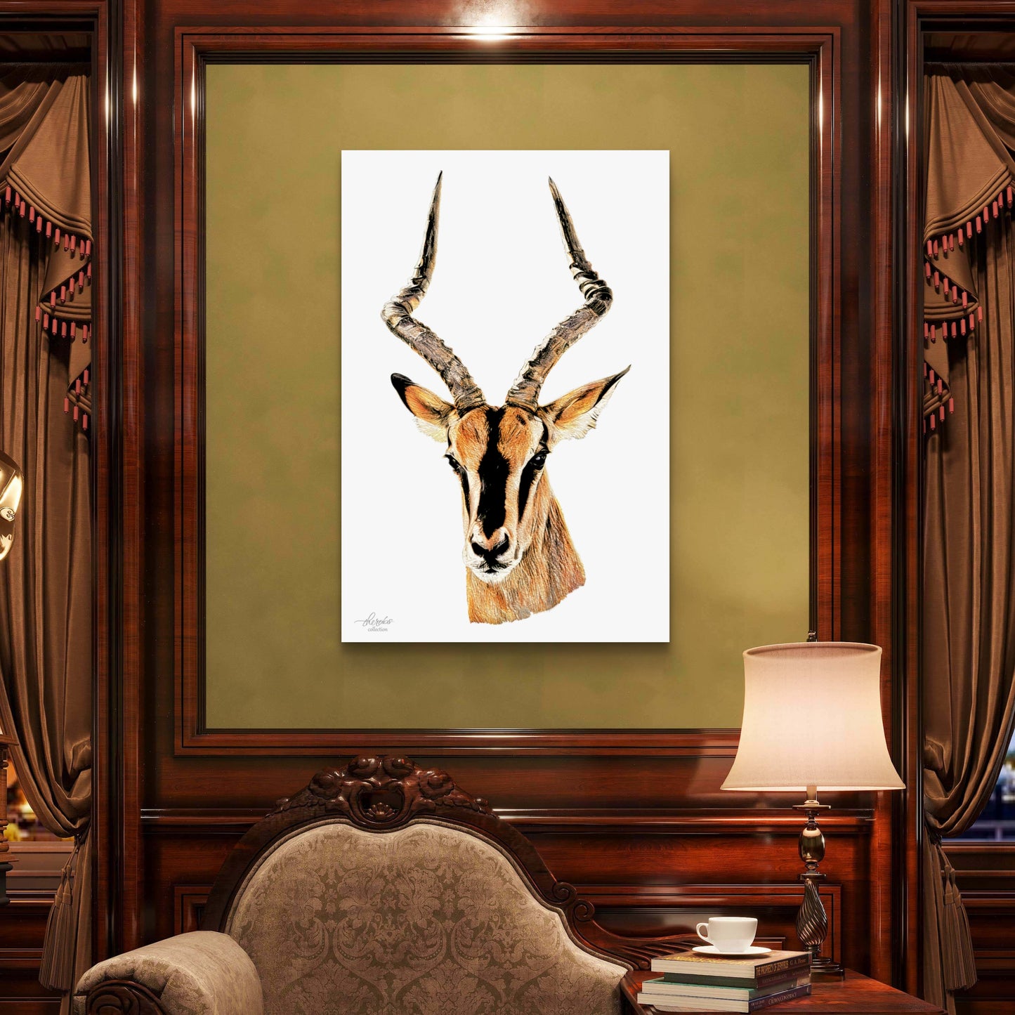 Impala Indoor & Outdoor HD Silk Poster