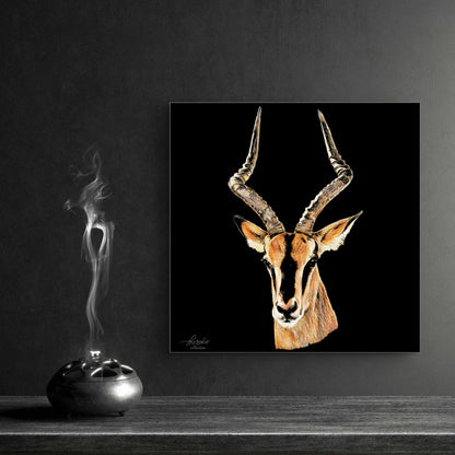 Impala Indoor & Outdoor HD Black Silk Poster