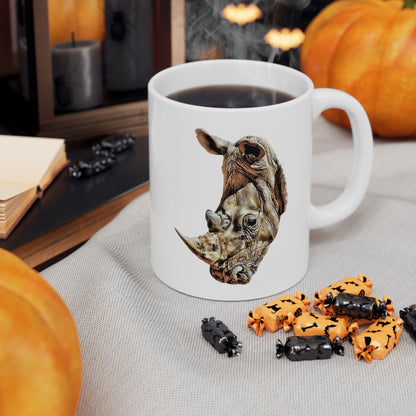 Colour Rhino Mug