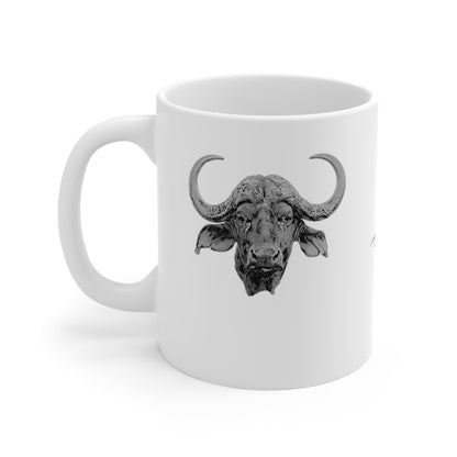 B&W Buffalo Mug