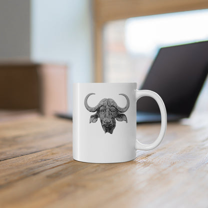 B&W Buffalo Mug