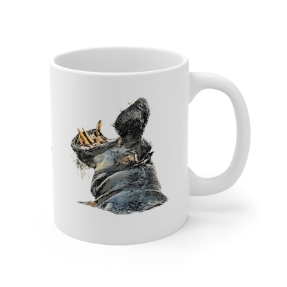 Colour Hippo Mug