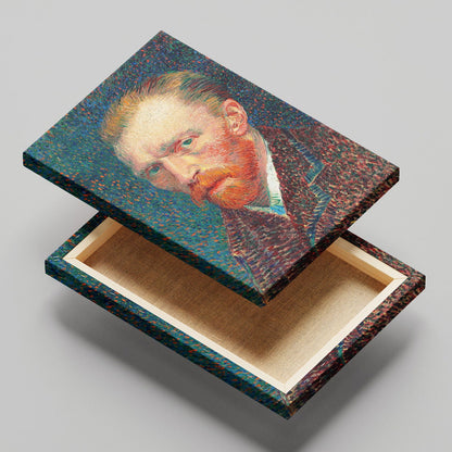 Self Portrait - Vincent van Gogh - Framed Canvas Wall Art Print-1