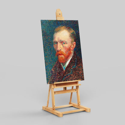 Self Portrait - Vincent van Gogh - Framed Canvas Wall Art Print-3