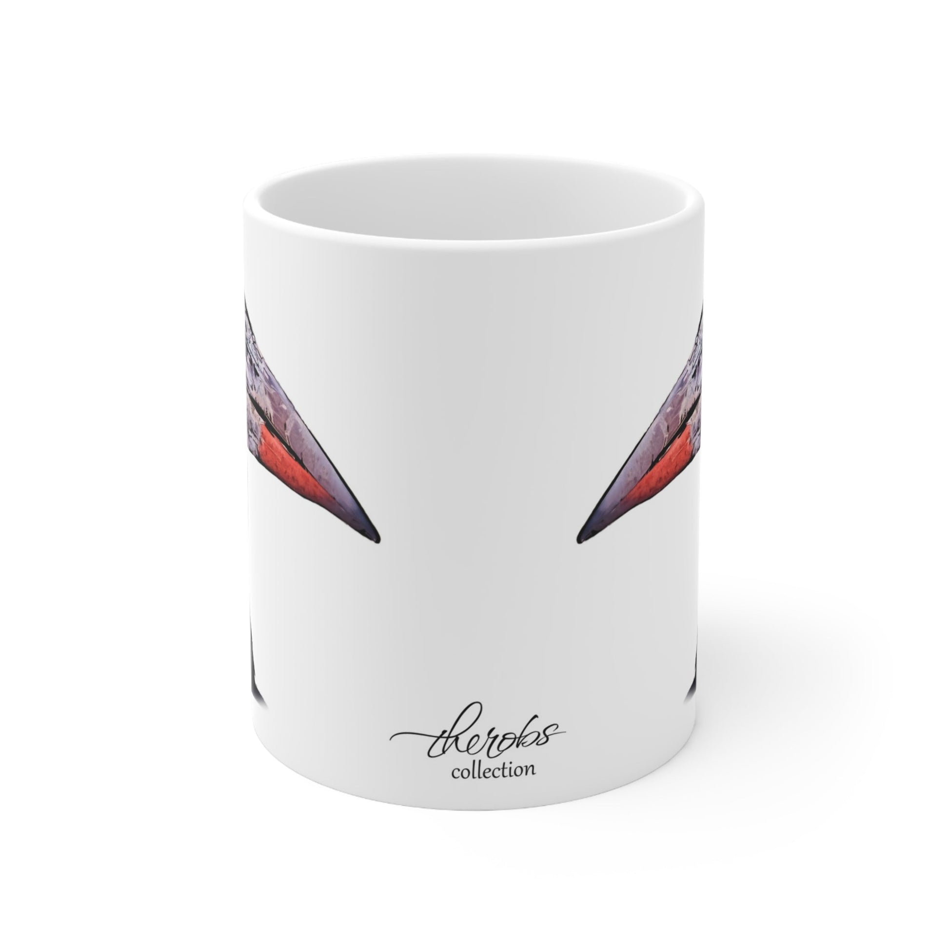 African Hornbill White Ceramic 11oz Mug - HD Printing