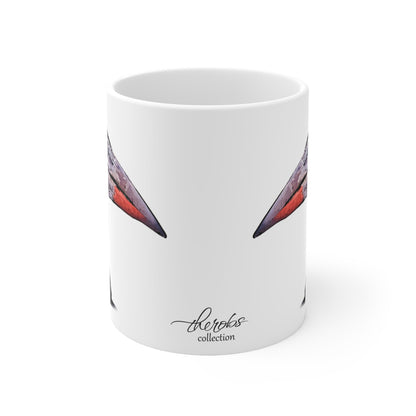 African Hornbill White Ceramic 11oz Mug - HD Printing