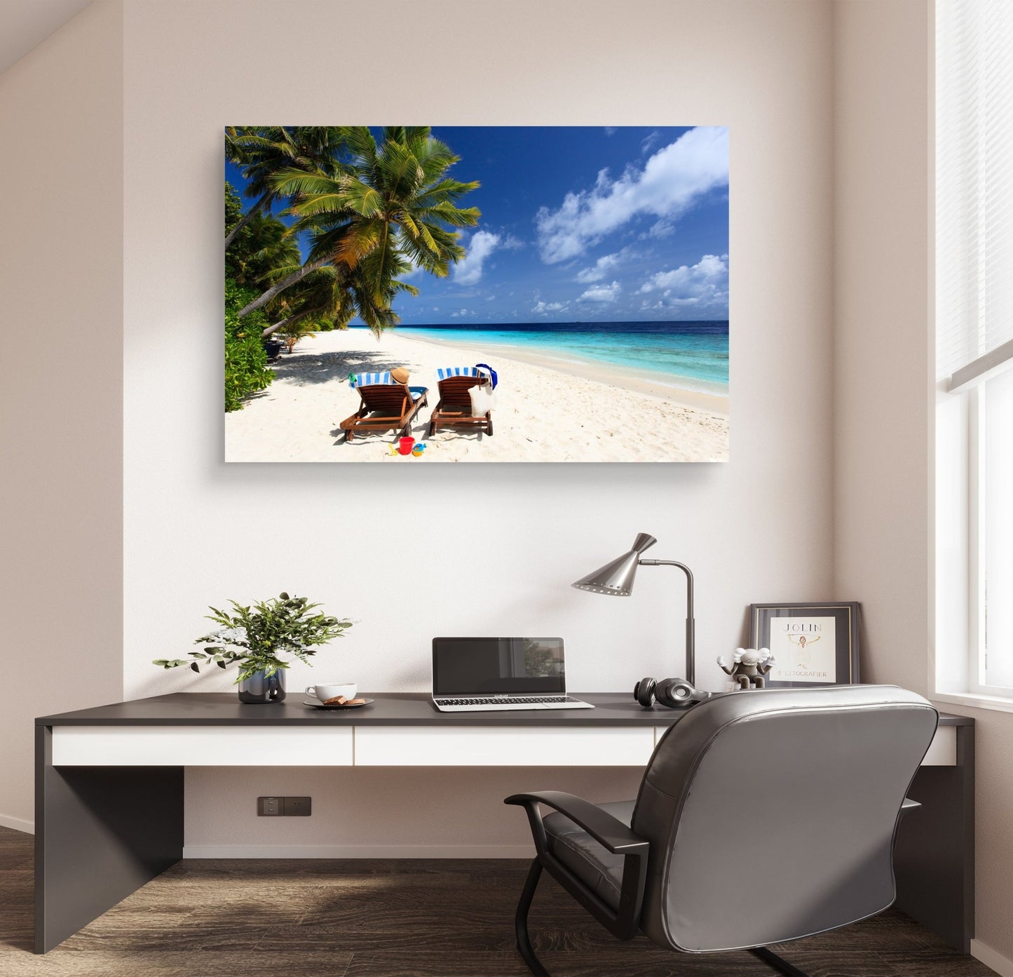 Beach Silk Poster - HD Printing