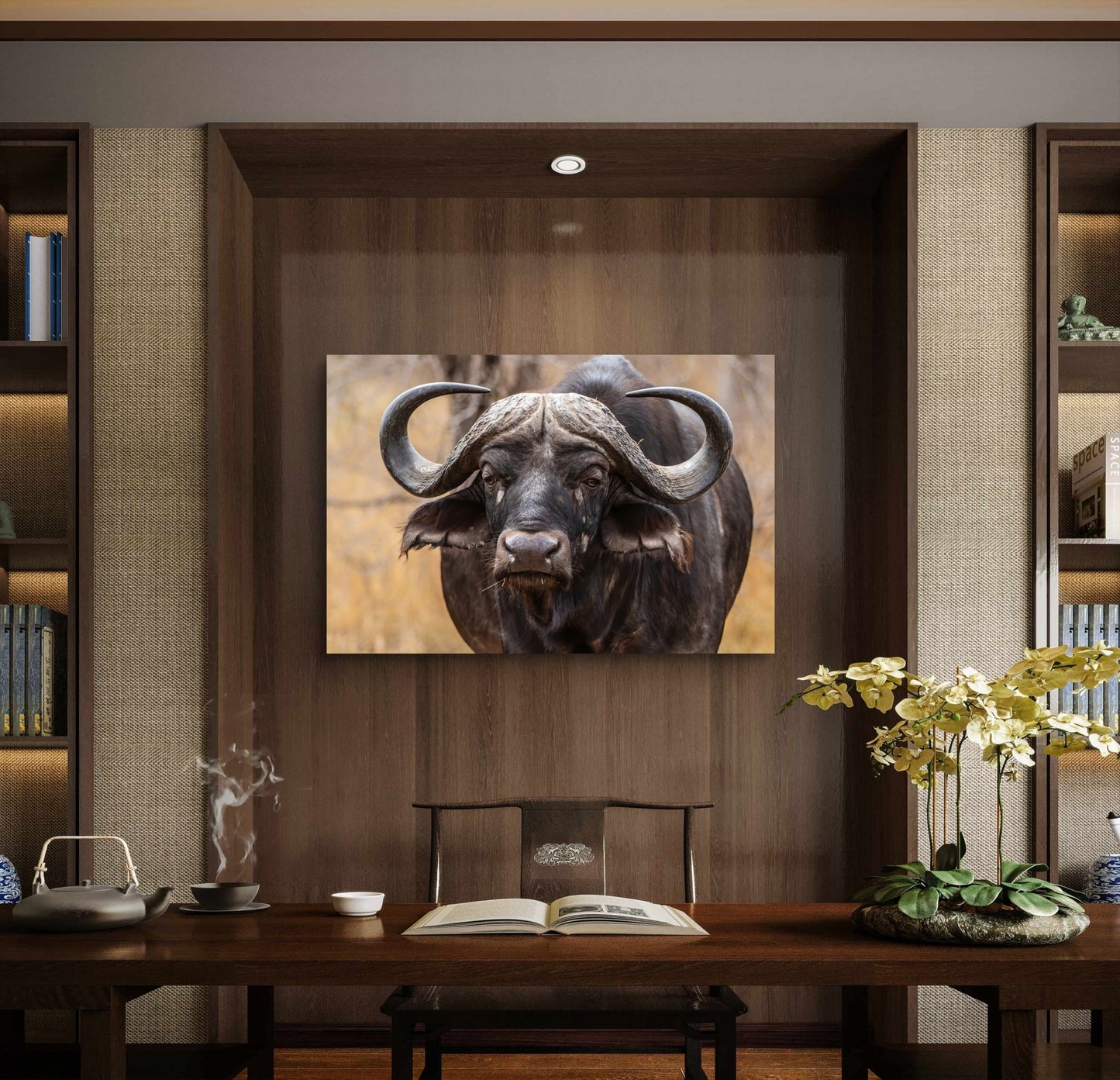 Buffalo Silk Poster - HD Printing