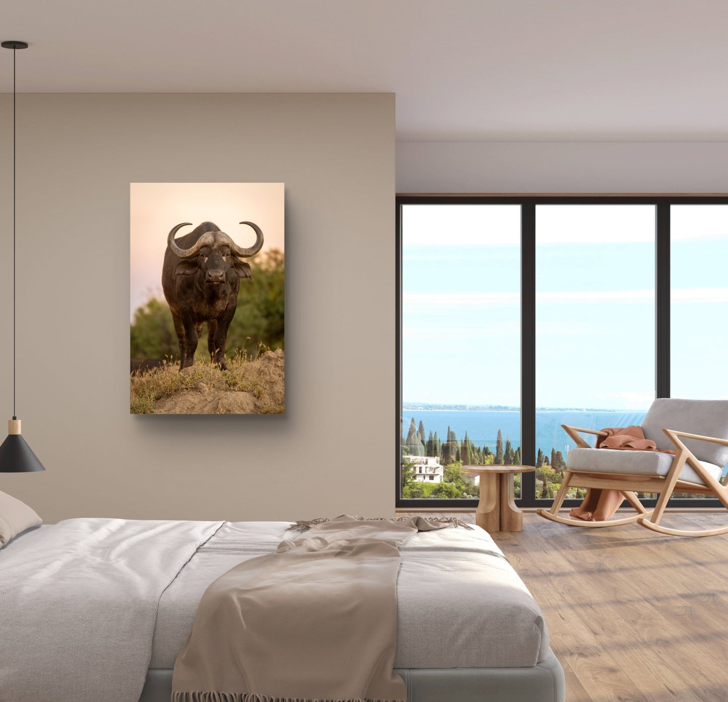 Cape Buffalo Fine Art Poster - HD Printing