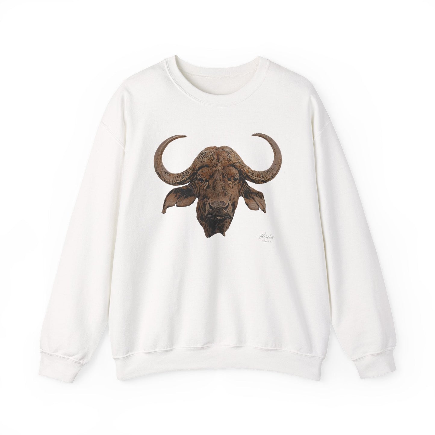 Cape Buffalo Unisex Heavy Sweatshirt - HD Printing