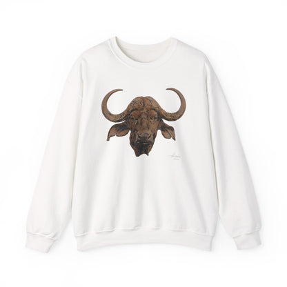 Cape Buffalo Unisex Heavy Sweatshirt - HD Printing