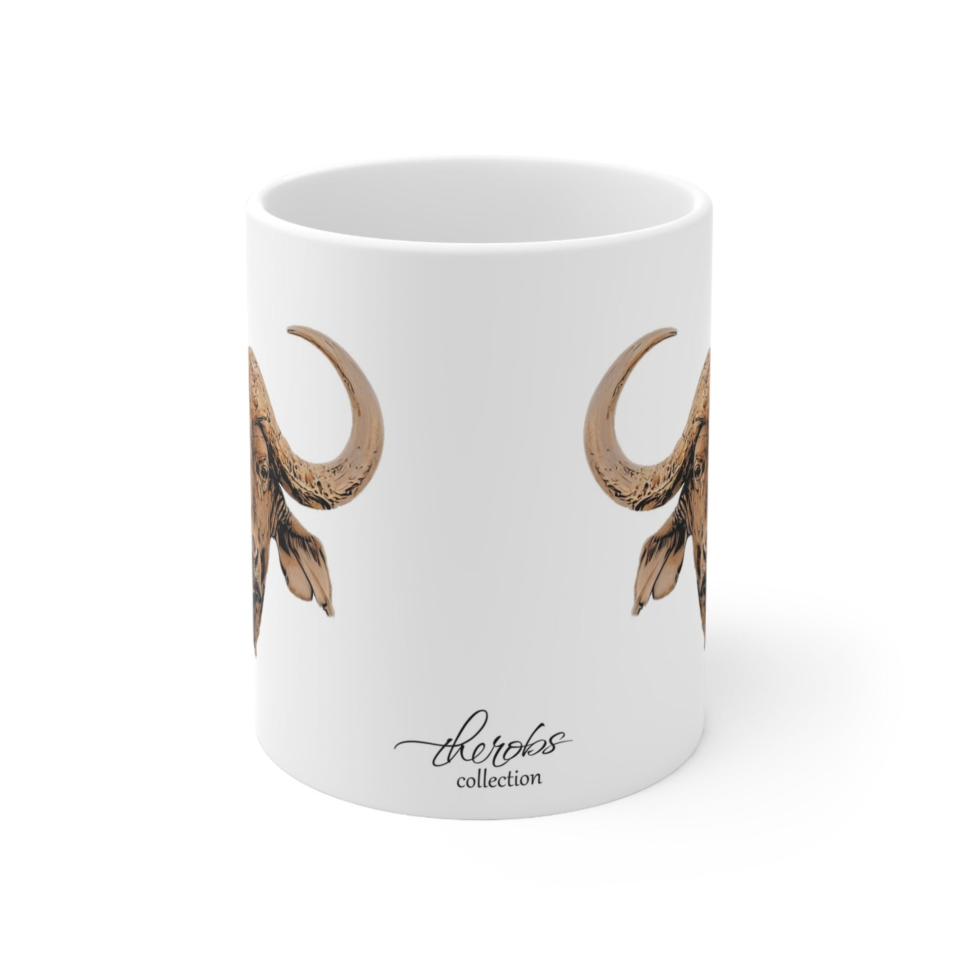 Colour Buffalo White Ceramic 11oz Mug - HD Printing