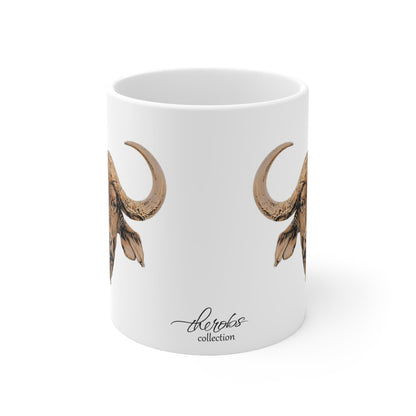 Colour Buffalo White Ceramic 11oz Mug - HD Printing