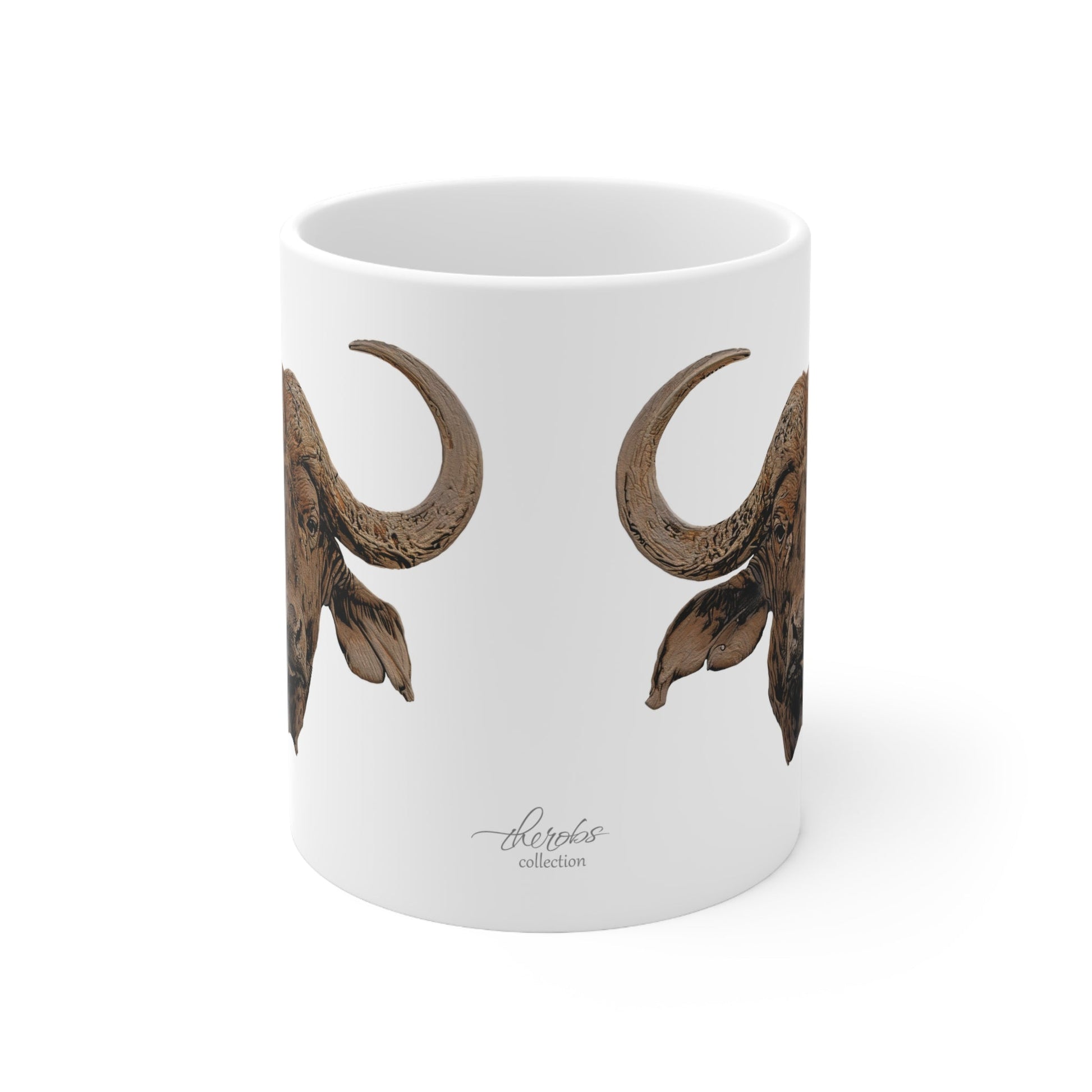Colour Buffalo White Ceramic 11oz Mug - HD Printing