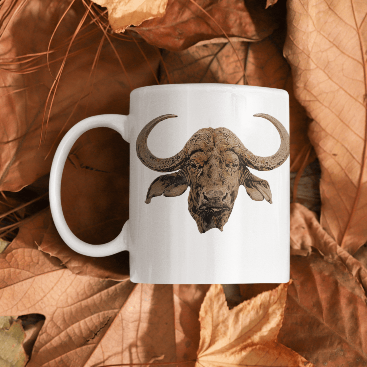 Colour Buffalo White Ceramic 11oz Mug - HD Printing