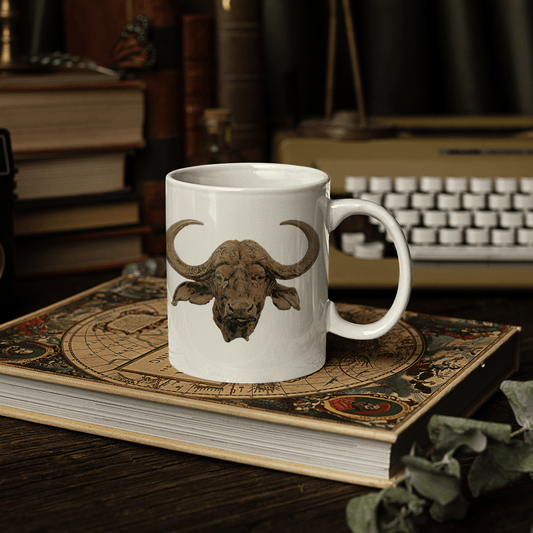Colour Buffalo White Ceramic 11oz Mug - HD Printing