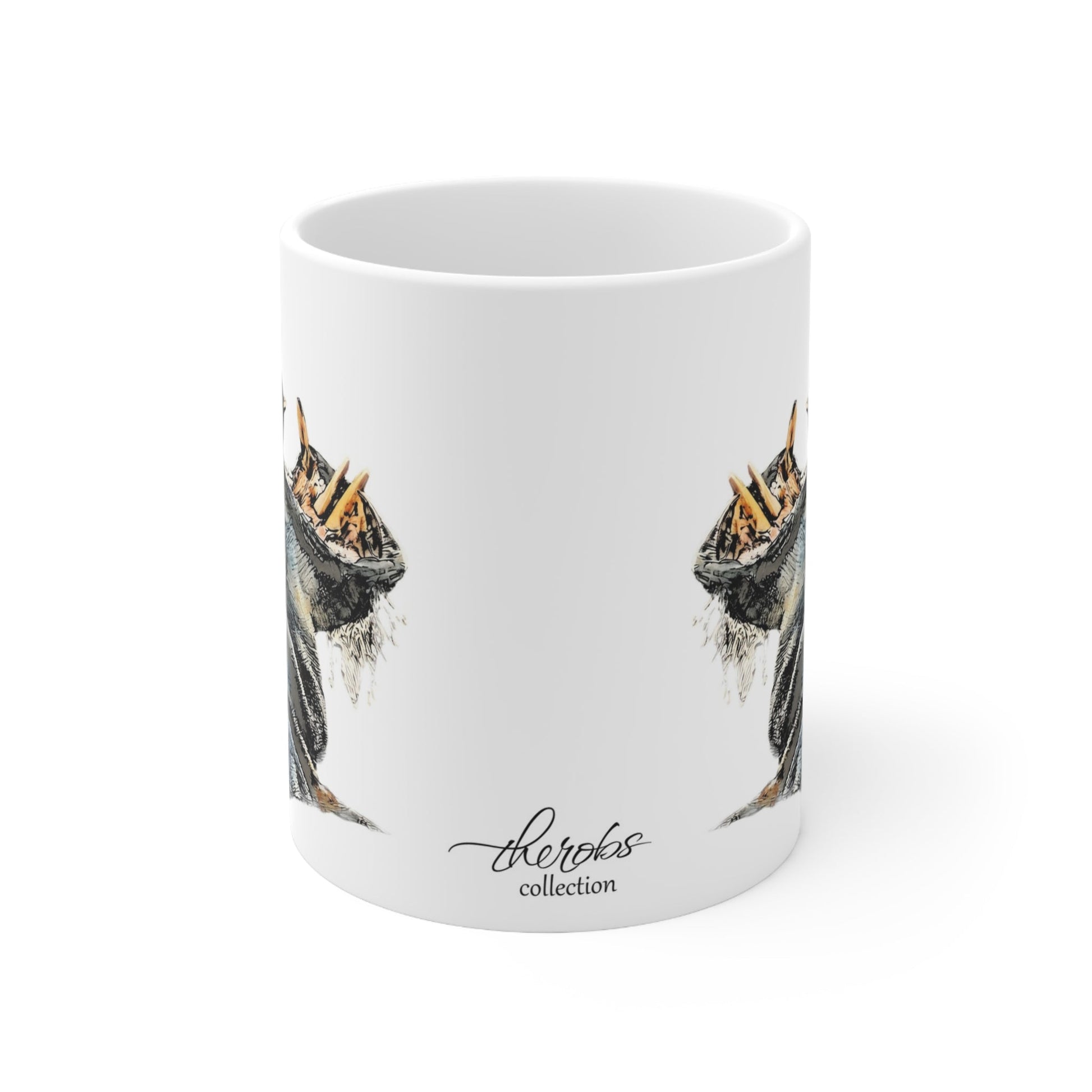 Colour Hippo White Ceramic 11oz Mug - HD Printing