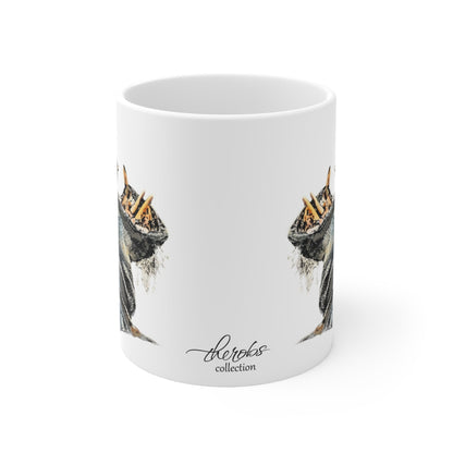 Colour Hippo White Ceramic 11oz Mug - HD Printing
