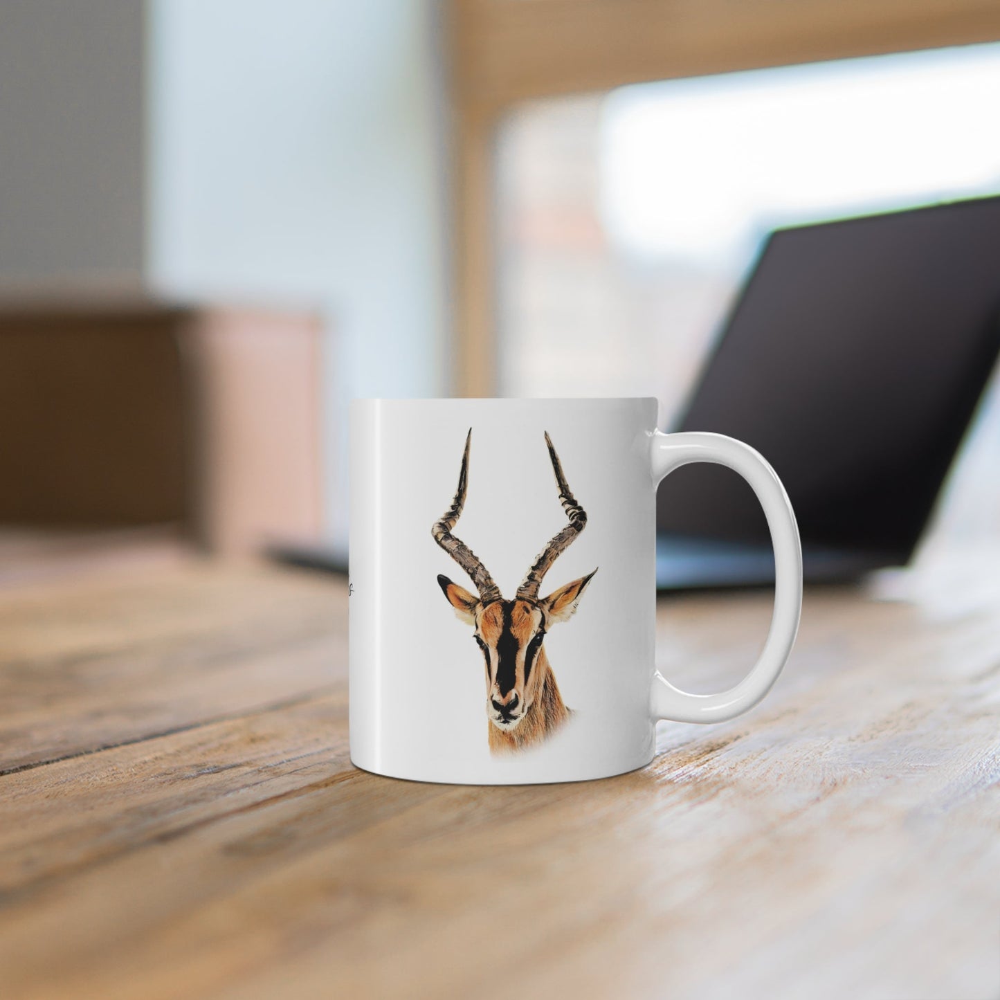 Colour Impala White Ceramic 11oz Mug - HD Printing