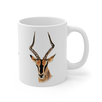 Colour Impala White Ceramic 11oz Mug - HD Printing
