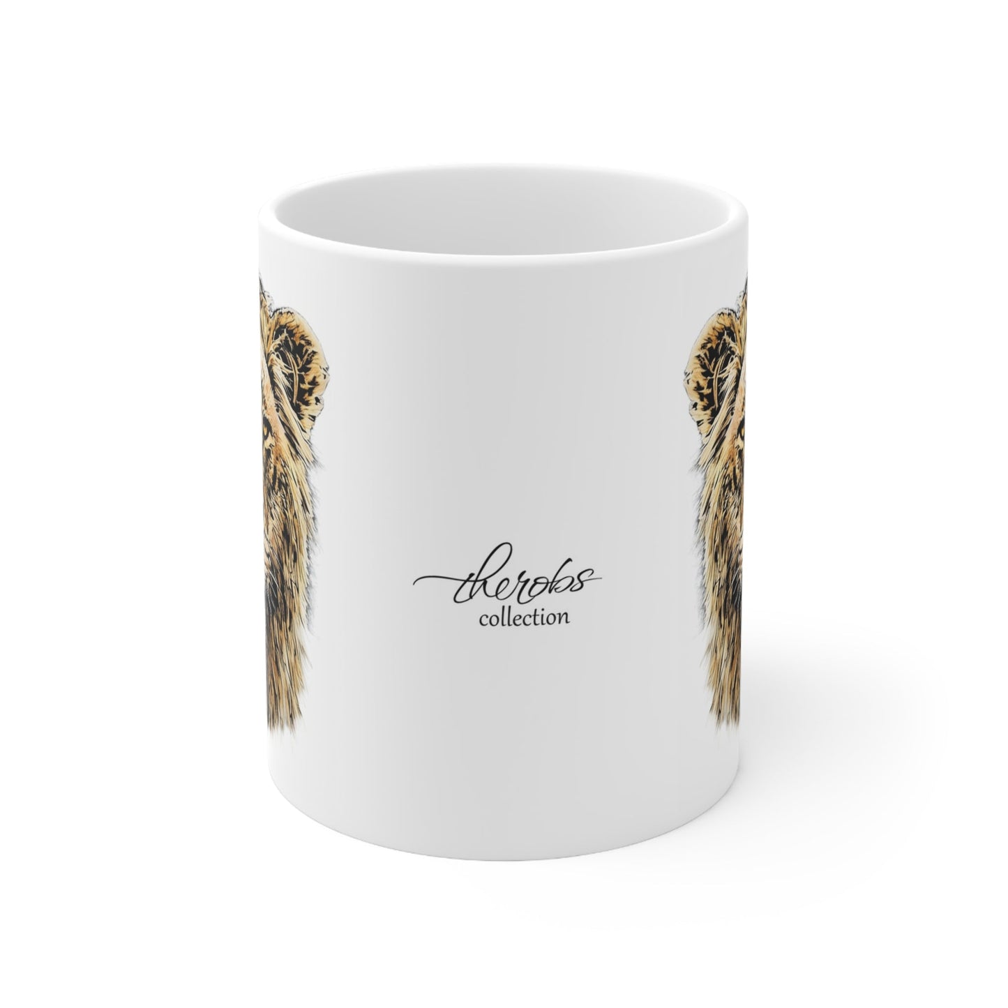 Colour Lion White Ceramic 11oz Mug - HD Printing