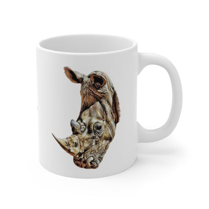 Colour Rhino Mug - HD Printing