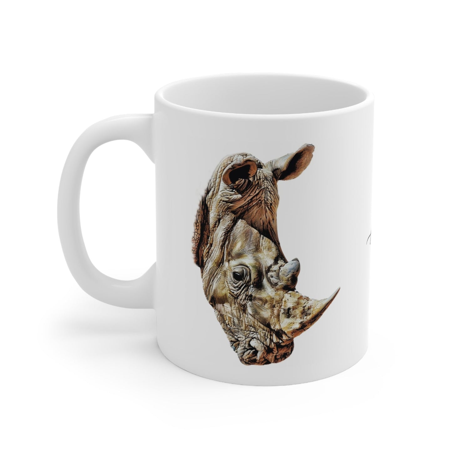 Colour Rhino Mug - HD Printing