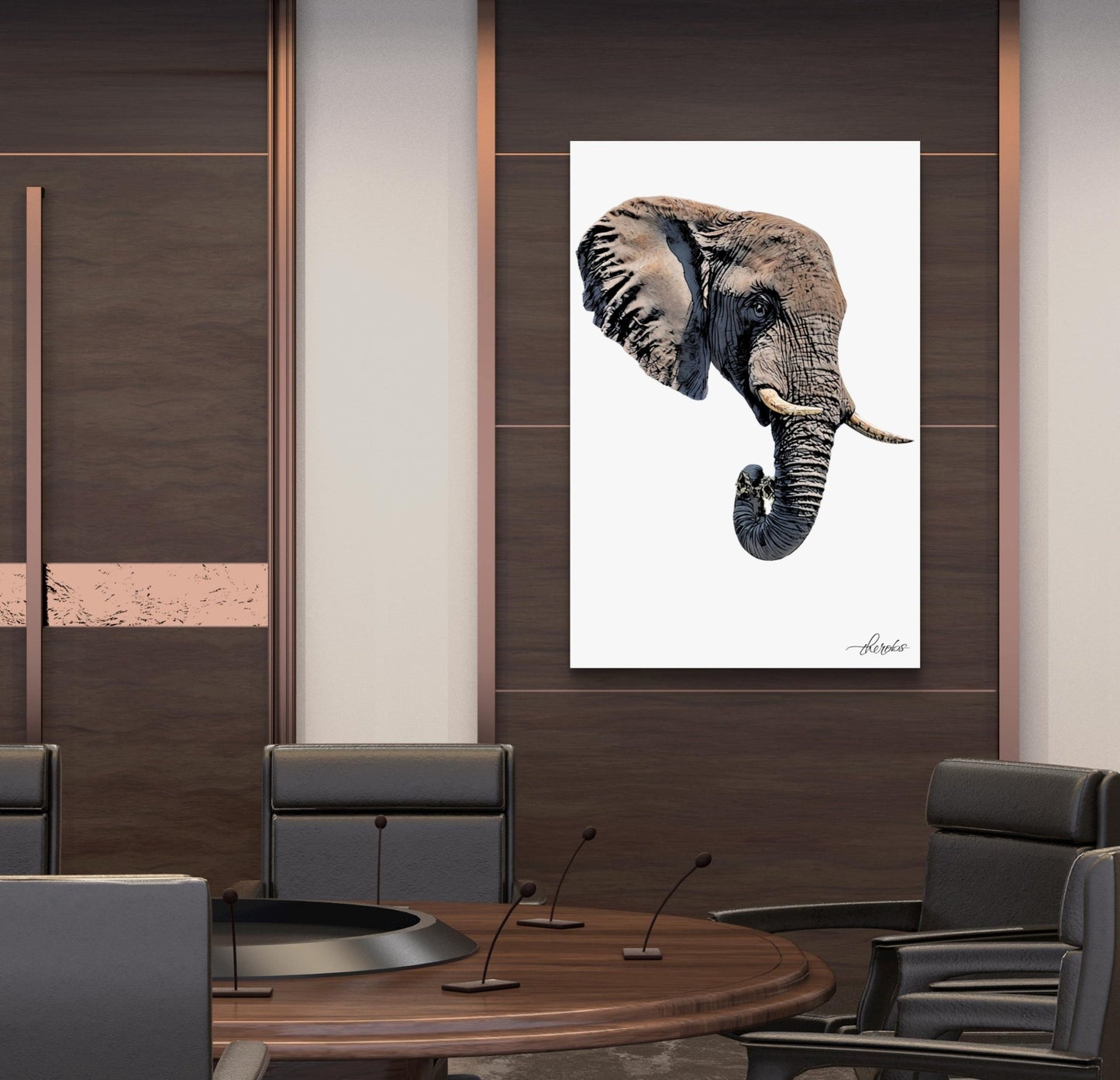Elephant Canvas Print 2 - HD Printing