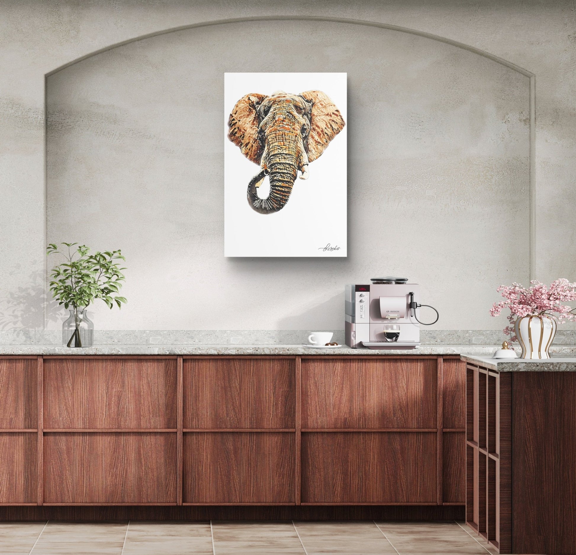 Elephant Canvas Print 3 - HD Printing