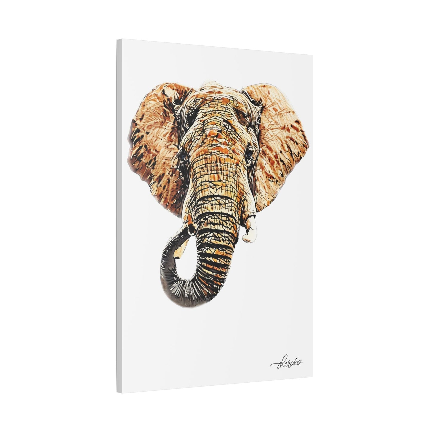 Elephant Canvas Print 3 - HD Printing